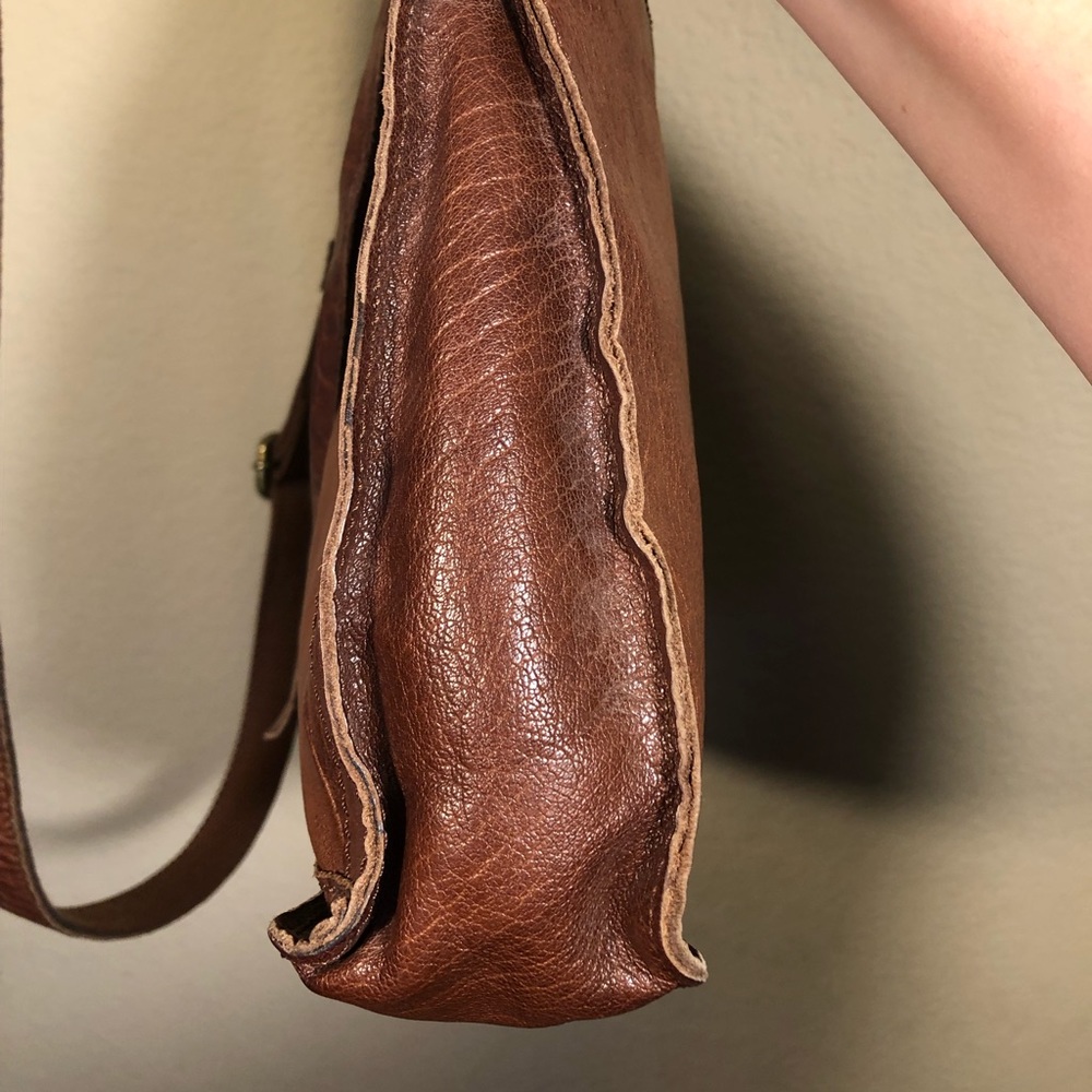Lucky Brand Rayla Leather Textured Boho Purse - Picture 12 of 14